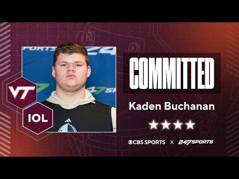 BREAKING: 4-star IOL Kaden Buchanan Commits to Virginia Tech | No. 1 IOL in TN | Live Commitment