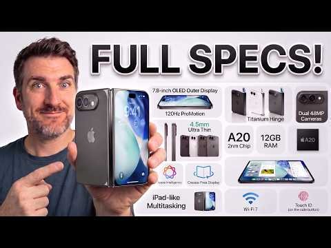 iPhone Ultra Final FULL SPECS LEAKED... It's Absolutely INSANE!