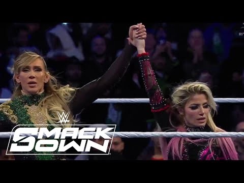 Impromptu Women Tag Team Match | WWE SmackDown Highlight 1/30/26 | WWE on USA