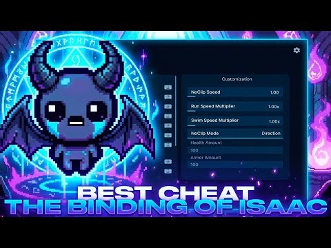 UNDETECTED Binding of Isaac Cheat | Infinite HP + Spawn Trinkets + Cards | No Ban (Single Player) 🌟