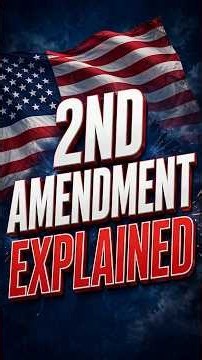 What the Second Amendment ACTUALLY Says (27 Words That Protect You)