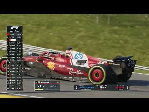 ❗Charles Leclerc VS Oscar Piastri❗Race F1 Interlagos Sau Paulo #BrazilianGP 2025