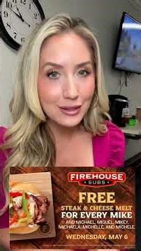 Firehouse Sub for Mike