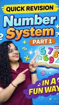 Number System Quick Revision Part 1 🔥 | Class 9 Maths Chapter 1 in One Shot | Basics Made Easy 😍