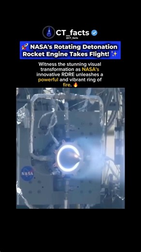 🚀 Blastoff in Bloom: NASA's Rotating Detonation Rocket Engine Takes Flight! ✨