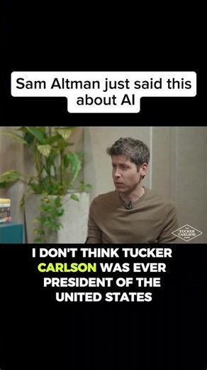 Sam Altman Explains Why AI Used to Lie (True Story)
