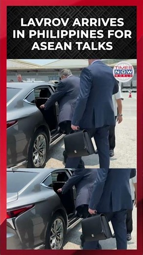 WATCH: Russia's Lavrov Arrives In Manila For ASEAN Meetings | ASEAN Talks 2026 | Times Now World