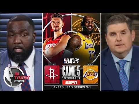 NBA TODAY | “LeBron & AR slam the door at home” – Perk & Windy preview Lakers vs Rockets G5