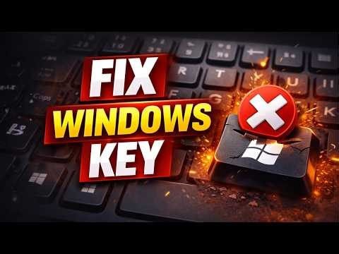 How to Fix Windows Key Not Working – Full Guide (Windows 10/11)