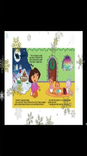 🎄🌟Dora's Starry Christmas | Kids Book Read Aloud #bedtimestories #doratheexplorer #read #kidsread