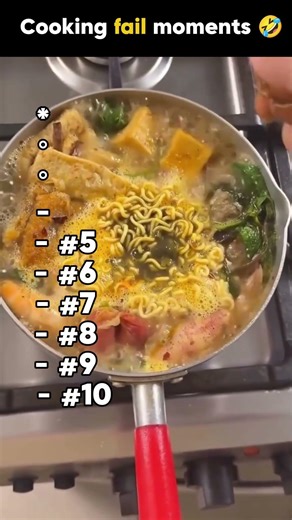 cooking fail moments 🤣