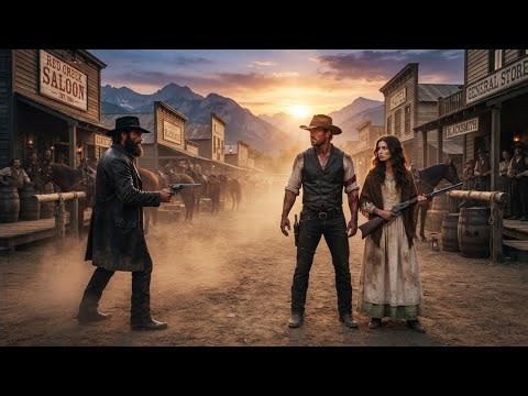 The Outlaws Wanted Her Dead… Until a Fearless Cowboy Rode Into Town