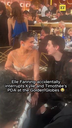 Elle Fanning couldn't wait to wish Timothée Chalamet congrats after his #GoldenGlobes win! 💛 | Entertainment Tonight