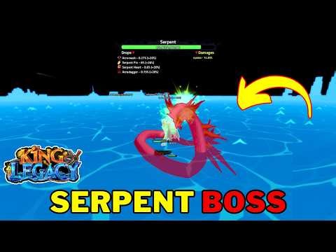 How To Spawn Serpent in King Legacy | Serpent Boss Location | Roblox
