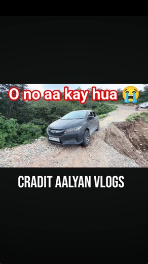O no aa kay hua 😭/ crash 😞 aalyan vlogs #automobile #shorts #shorts