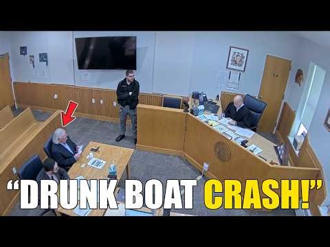 “Drunk Boater CRASHES Into Dock — Judge Slams Him With 30 Months Probation!”
