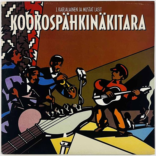 J. Karjalainen Ja Mustat Lasit Kookospähkinäkitara - vinyl LP