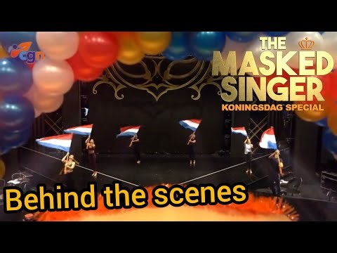 Behind the scenes // masked singer koningsdagspecial 2026