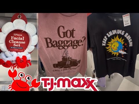 TJ MAXX SHOP WITH ME NEW FINDS AT TJ MAXX CLOTHING TJMAXX HAUL #shopping #tjmaxx WALKTHROUGH