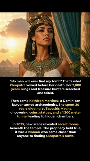 Cleopatra’s Prophecy: Is Her Secret Tomb Finally Found? 👑