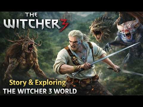 🔴 Live Gameplay | The Witcher 3: Wild Hunt — Exploring the World of Geralt | DLSS 4.5 🐺 Vertical
