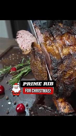 Super Juicy And Yummy Prime Rib Recipe For The Holidays! #food #cooking #yummy #holidays | Smokin' and Grillin' with AB