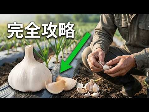 【完全保存版】富良野にんにく栽培マニュアル ｜植付けから乾燥・貯蔵・病害虫対策までプロが徹底解説！