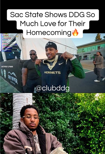 DDG's Epic Sac State Homecoming Stream: So Much Love! 🔥