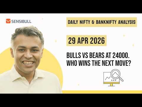NIFTY & BANK NIFTY Analysis for Tomorrow | Stock Market Outlook | 29 April 2026, Wednesday