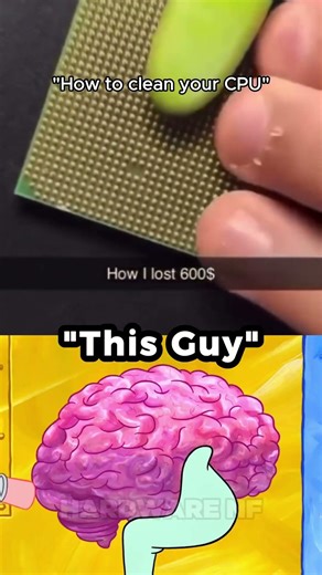 “How to clean your CPU💀” #pcgaming #benchmark #rtx5050 #gtx1080ti