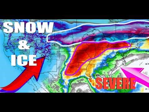 This SNOW & ICE Storm Just Got Worse!