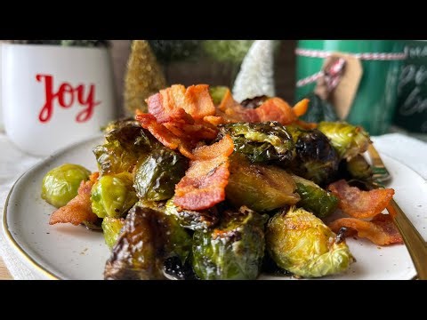 Sweet & Spicy Brussel Sprouts- The Lazy Girls Kitchen