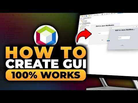 How To Create GUI in Java NetBeans (𝟮𝟬𝟮𝟲) | 100% WORKS | NO Yapping, To The Point! | FAST & EASY