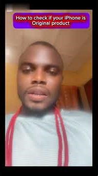 How to check if your iPhone is original product