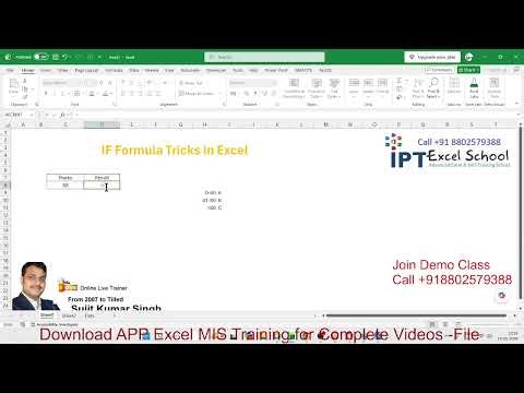 IF Formula Tricks in Excel