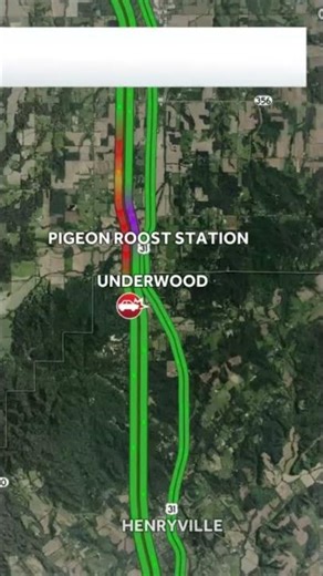 Injury crash blocks all lanes 65 South in Scott County, IN