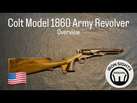 U.S. Civil War Colt Model 1860 Army Revolver
