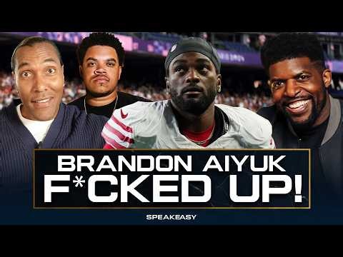 Brandon Aiyuk F*CKED UP Going at Jayden Daniels!
