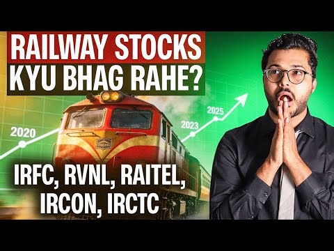 Top Railway Stocks of India | Railway budget news | Vibhor Varshney | IRCON | RVNL | IRFC | IRCTC