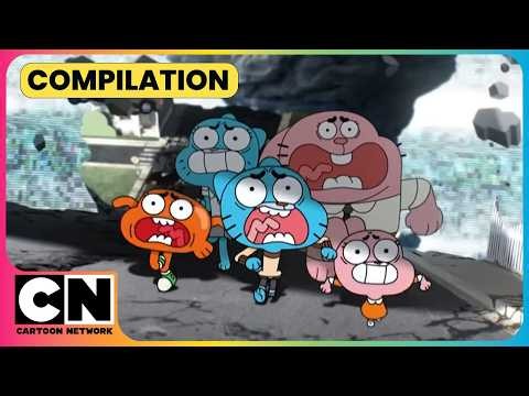 Rob’s Cosmic Crown Powers Go WILD!👑| The Wonderfully Weird World Of Gumball⚽| Kids Cartoon