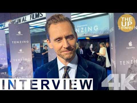 Tom Hiddleston interview at Tenzing premiere
