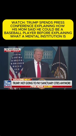 Trump Reflects on His Baseball Career at Year-End Conference