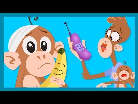 Super Simple Songs with ABCMouse "Five Little Monkeys" by ABCmouse.com ‪@SuperSimpleSongs‬