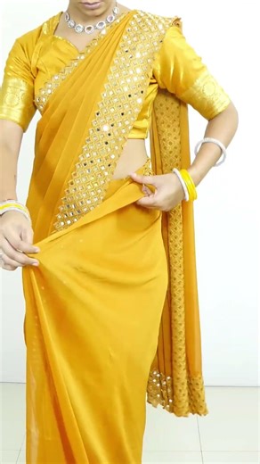 Wedding Special saree draping #saree #drape #sareewearing #beauty #fashion #sareetying #virals