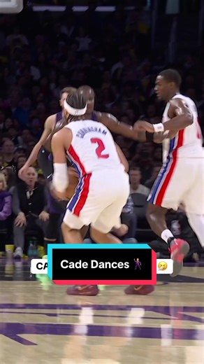Cade Cunningham dances into the deep 3-pointer 😤 #NBA #basketball #cadecunningham #handles