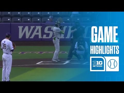 Oregon at Washington | HIGHLIGHTS | Big Ten Baseball | 05/01/2026
