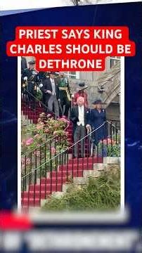 King Charles should be DETHRONED over Christian betrayal says priest Father Calvin Robinson #royal