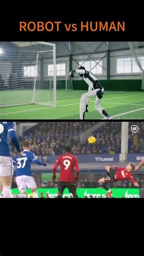 Can a Robot Play Soccer Better Than Humans? (Insane Volley & Backflip) ⚽ #robot #soccer