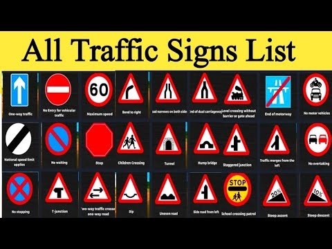 All Traffic Signs Explained | Pass Any Driving Test (100+ Signs)