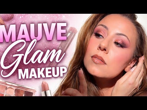 Mauve Glam Makeup Tutorial 💜 Soft Glam Look for All Occasions | Step-by-Step
